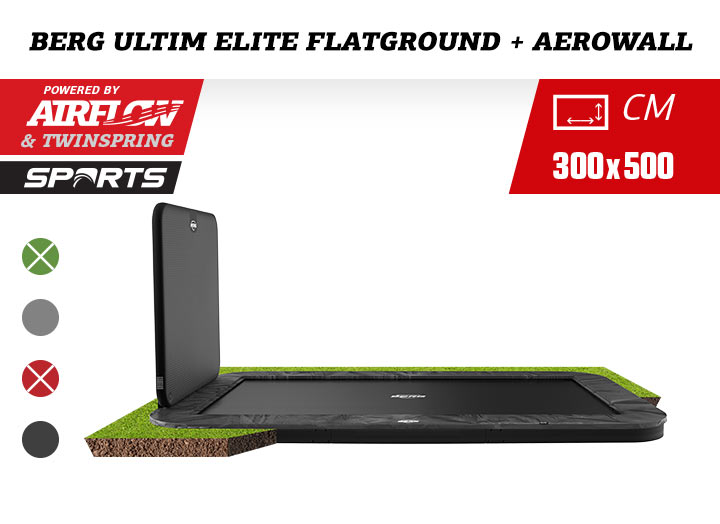 BERG Ultim Elite FlatGround 500 Grey + A