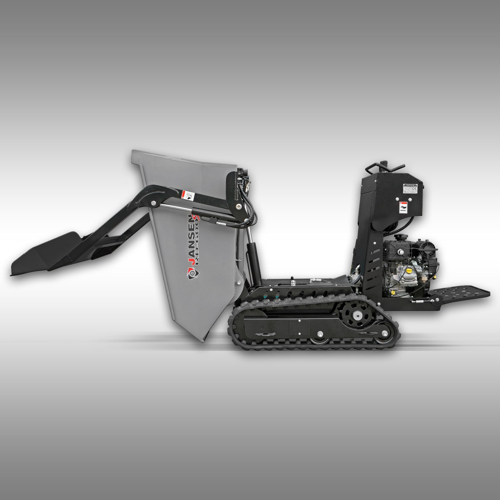 Jansen Rupsdumper RD-600S met zelflader