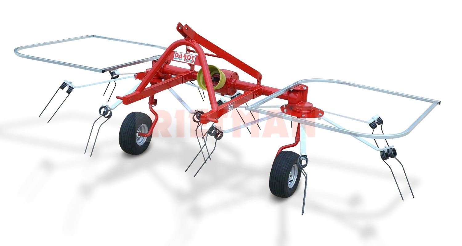 DAROS Schudder 2.40m compact Cirkelhooier met 2 rotoren