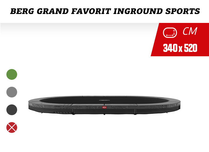 BERG Grand Favorit InGround 520 Grey