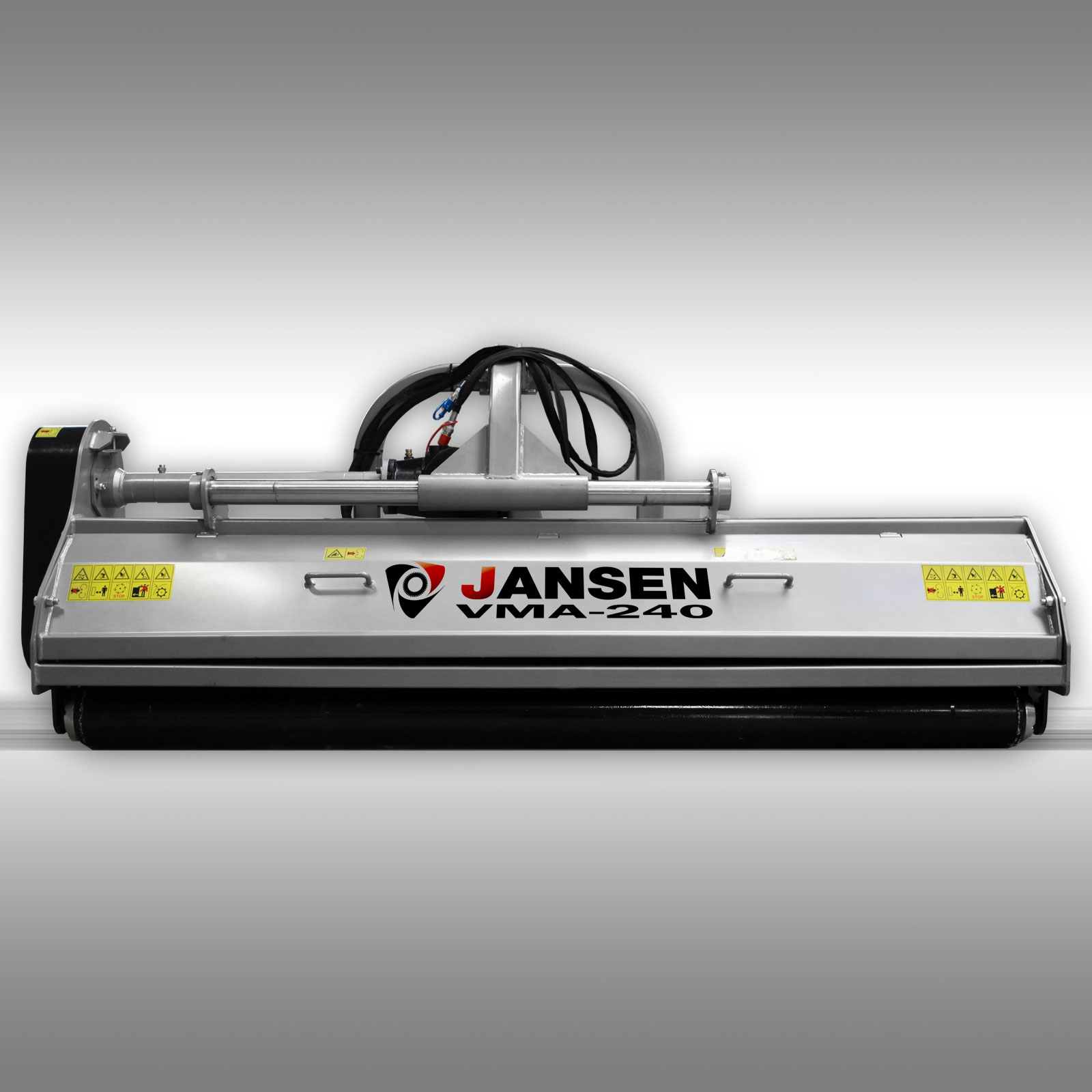 Jansen Klepelmaaier VMA-240, 232cm PTO Side-shift Mulcher