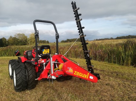 Ziegler BM 1205 dubbelvingerbalk 2.10m