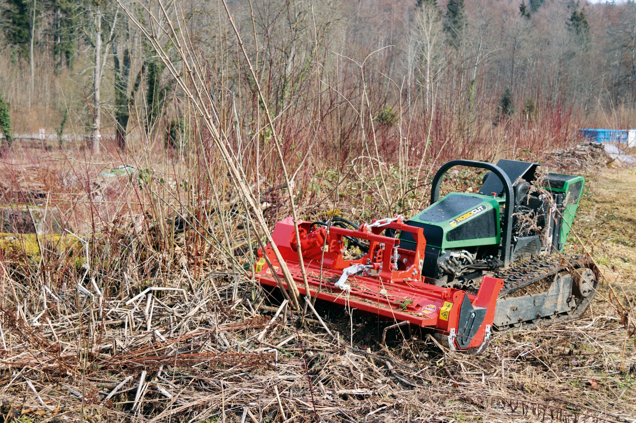 Humus vijzelmaaier PS -serie Bosbouw mulcher