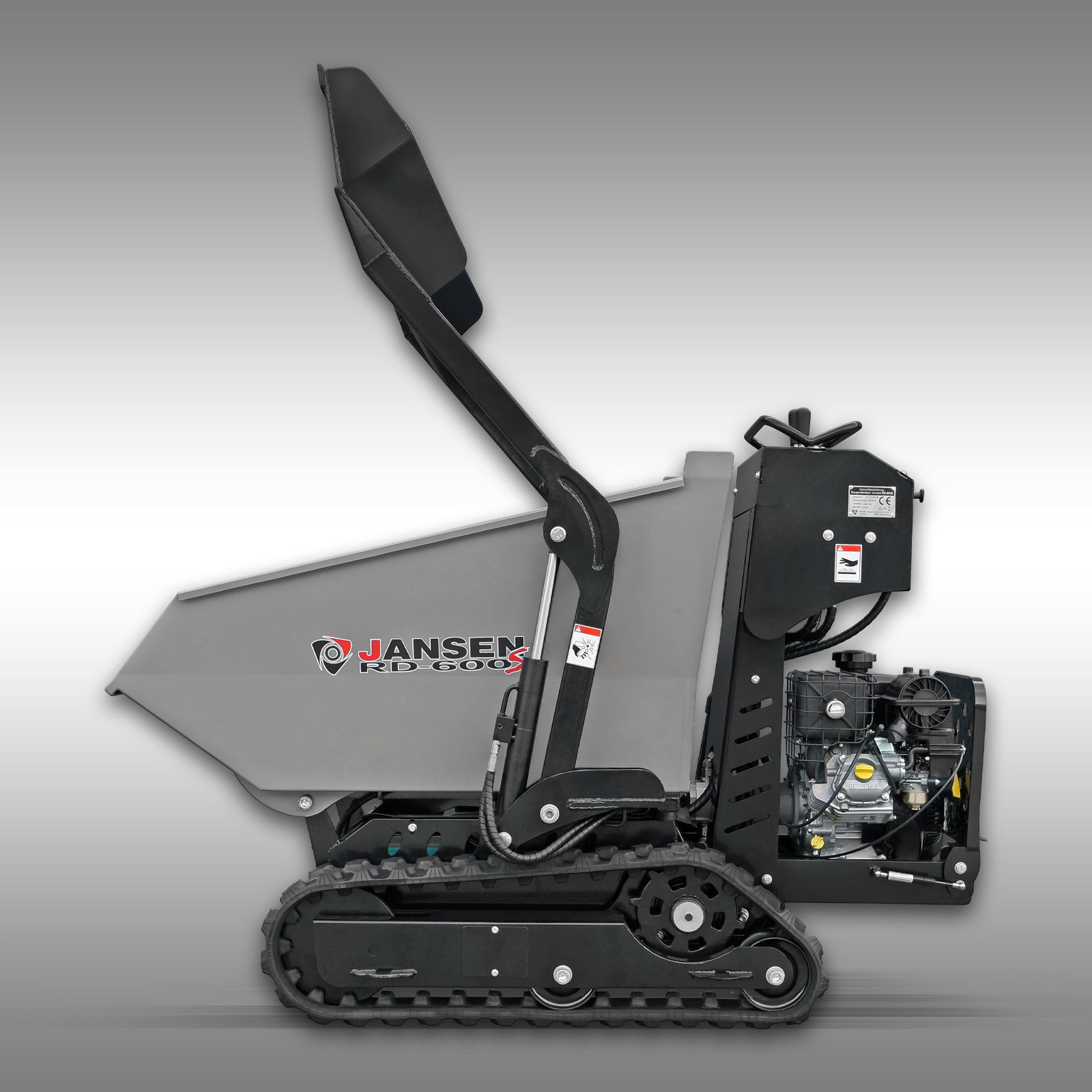 Jansen Rupsdumper RD-600S met zelflader