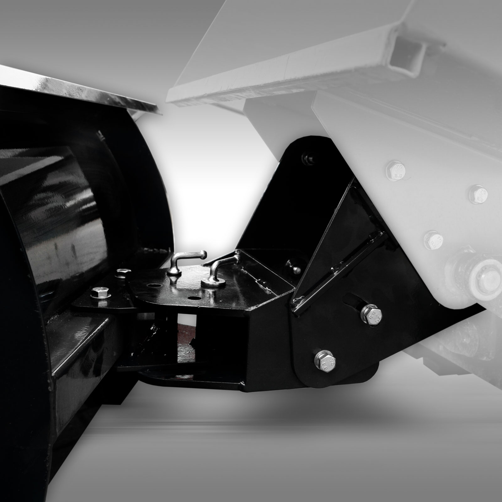 Sneeuwschuiver voor rupsdumper Jansen RD-200, RD-300 en RD-500