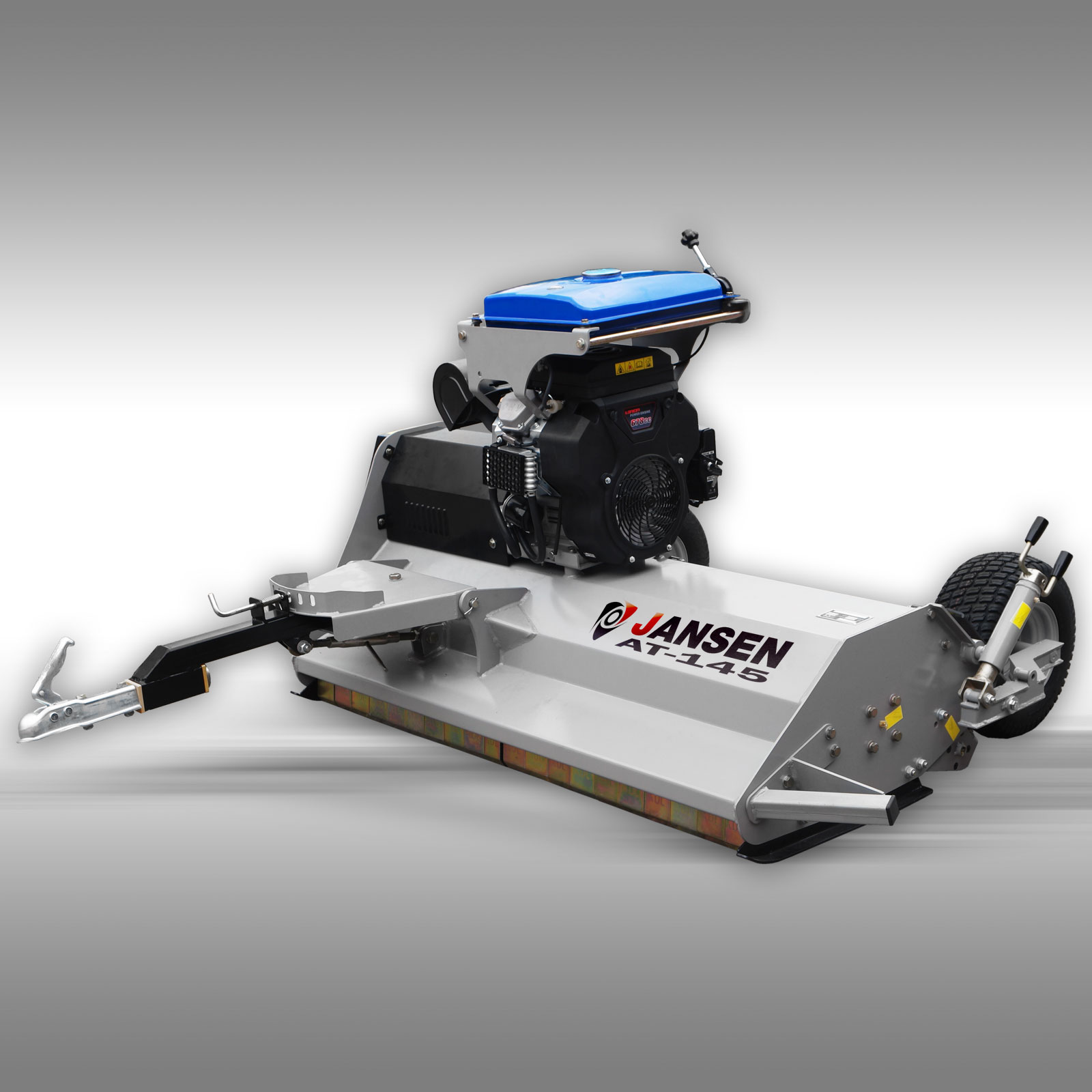 Jansen Klepelmaaier AT-145, 23 PK motor, 140cm, quad, ATV, UTV, tractor,