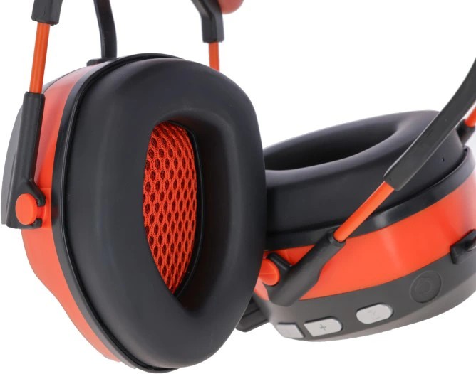 Gehoorbeschermer Kerbl Works met Radio en bluetooth