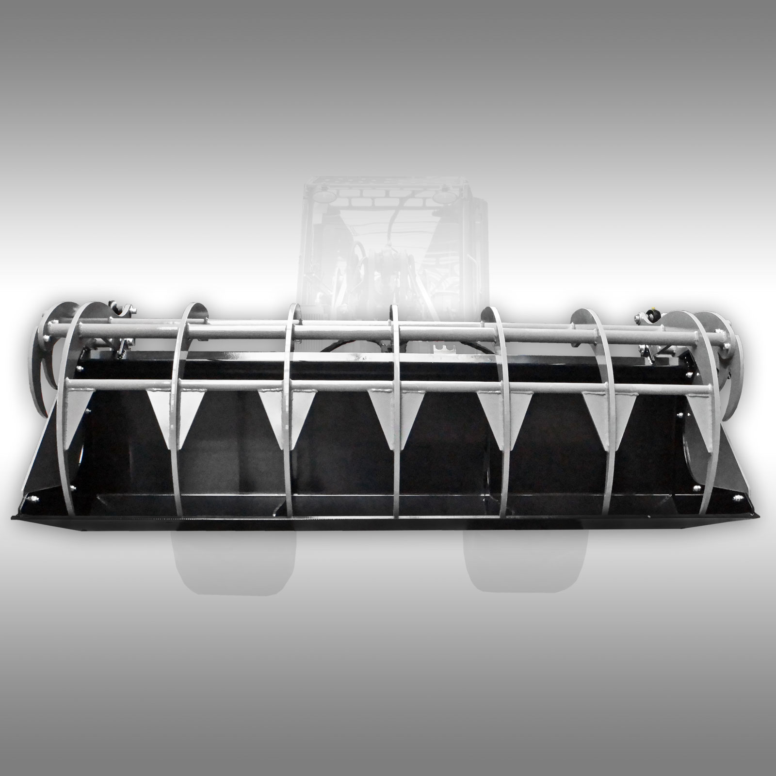 Jansen Pelicaanbak GS-240, frontlader, silagegrijper, krokodillenbak 2.40m