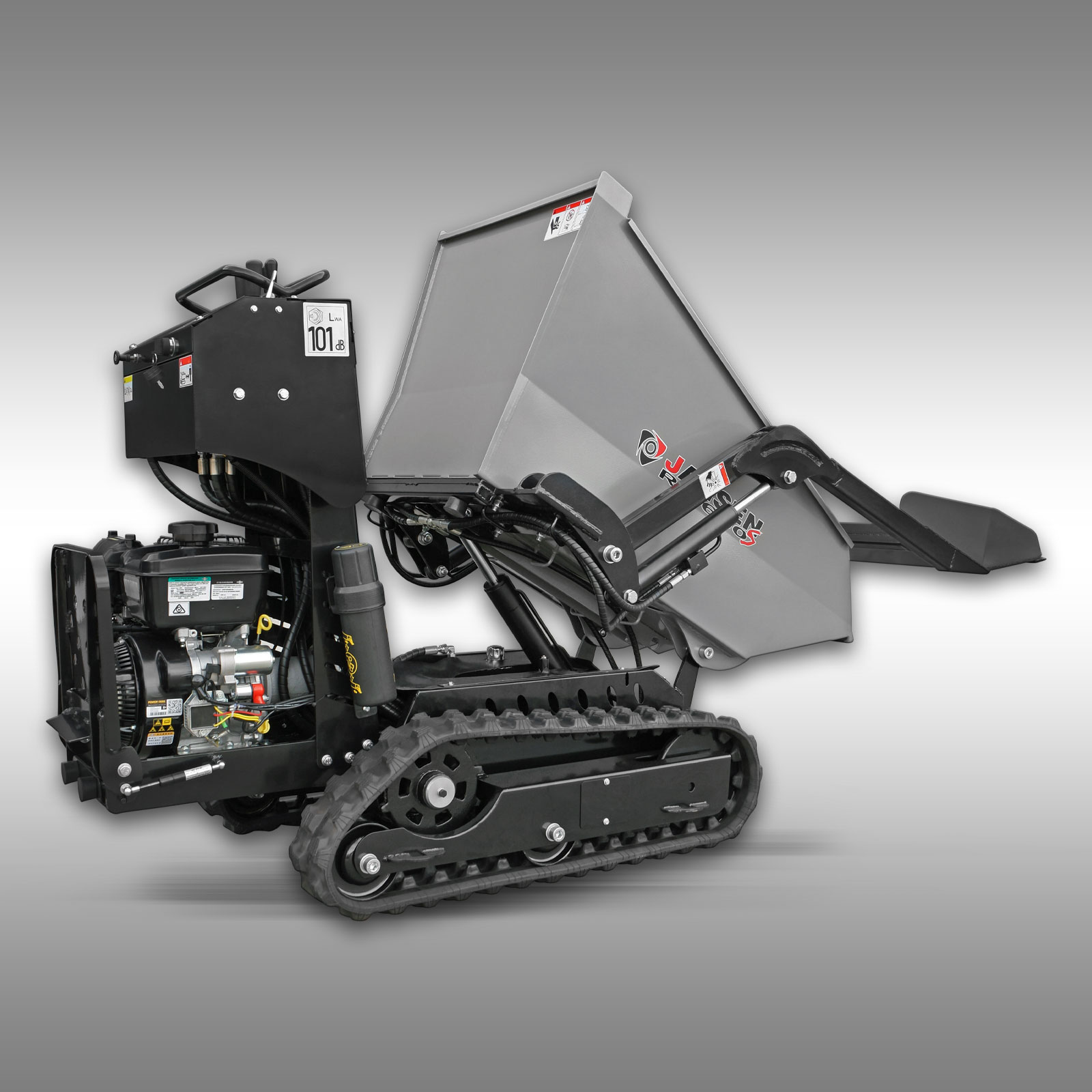 Jansen Rupsdumper RD-600S met zelflader