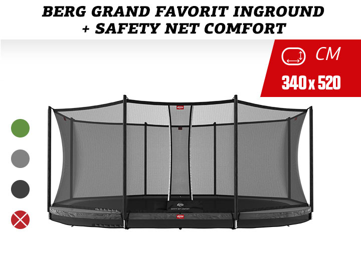 BERG Grand Favorit InGround 520 Grey + S