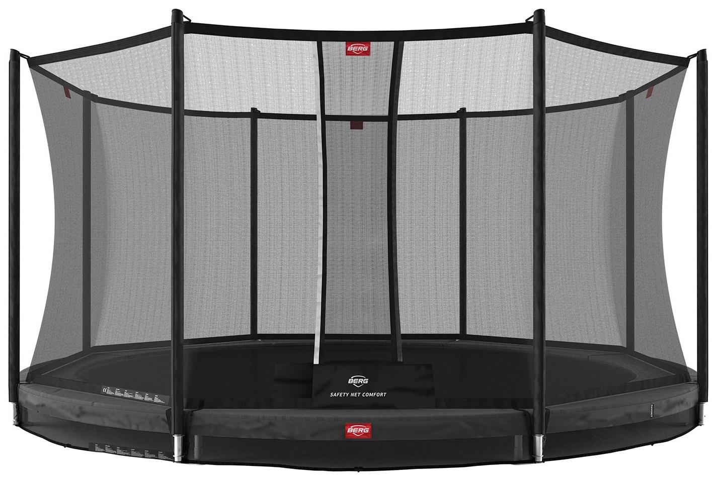 BERG Trampoline InGround Favorit + Safetynet Comfort 200