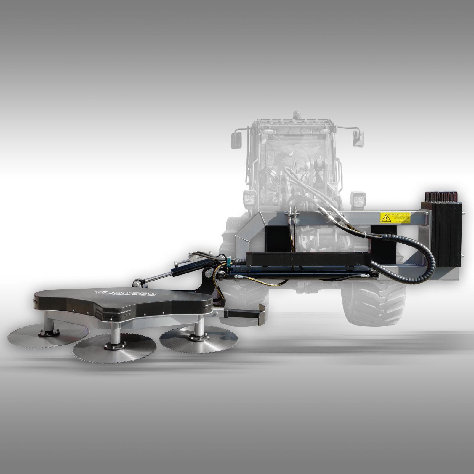 Jansen AS-600, takkenzaag Euro-bord