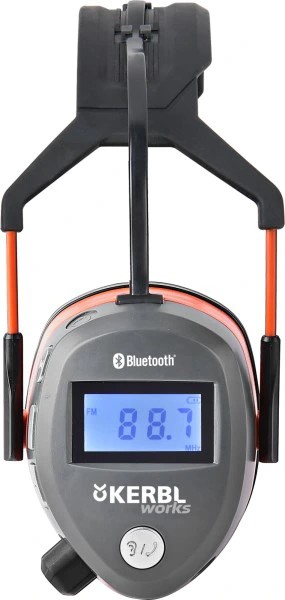 Gehoorbeschermer Kerbl Works met Radio en bluetooth