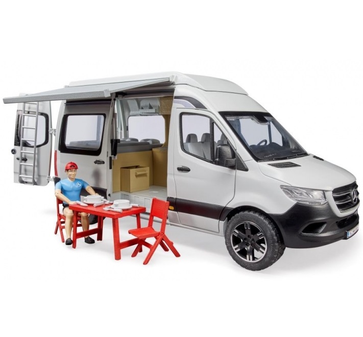 MB Sprinter camper met chauffeur