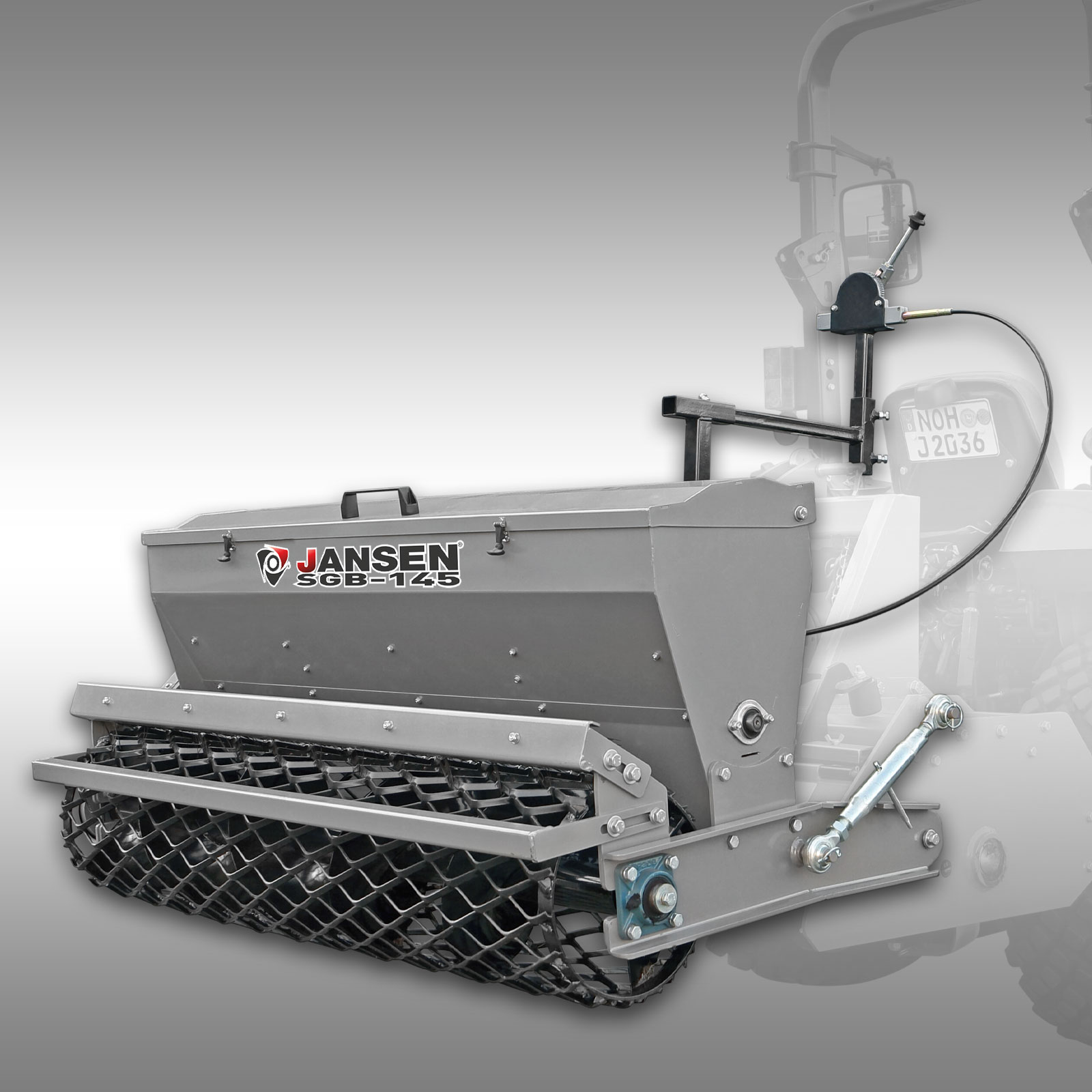Jansen zaadbak SGB-145 voor UKF-145