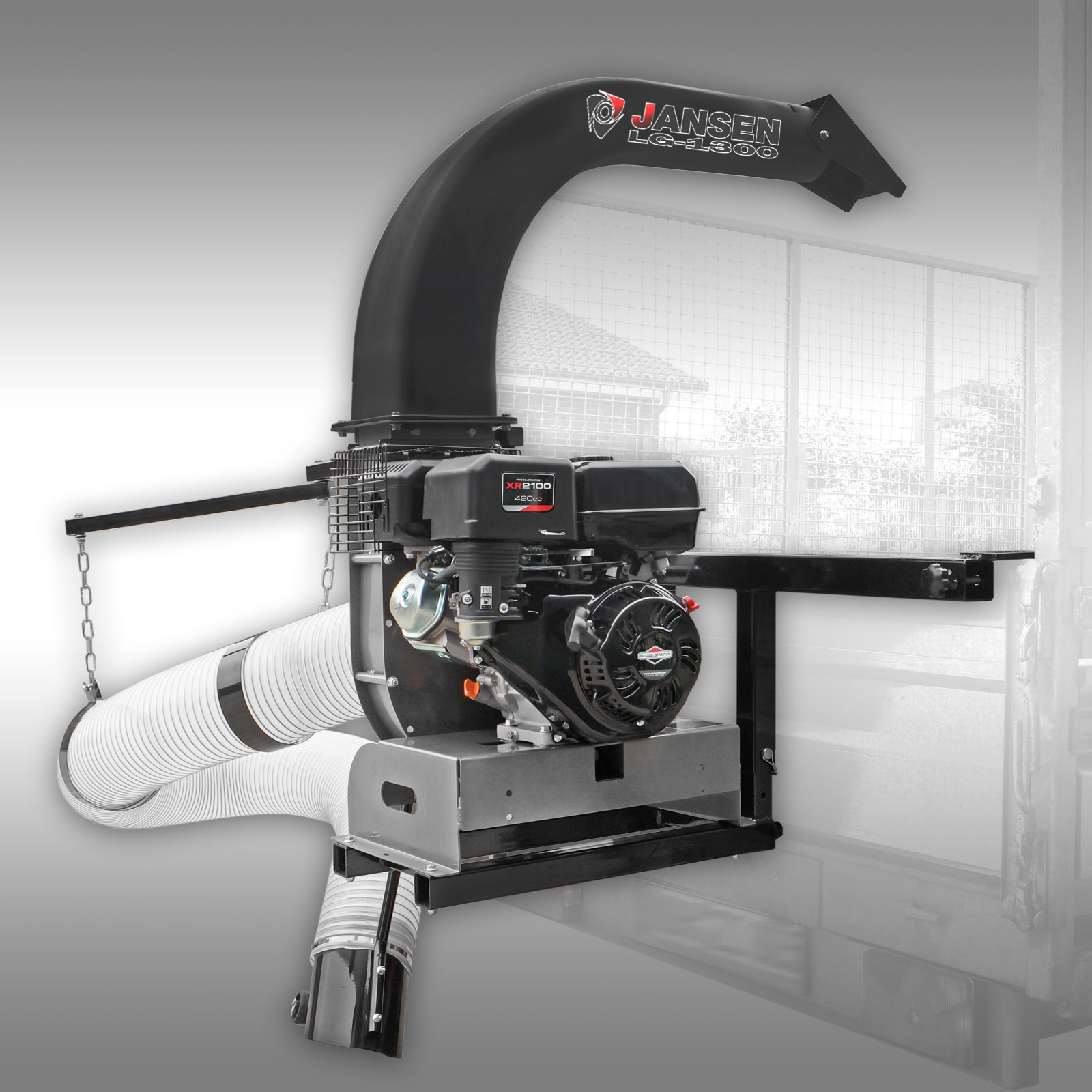 Jansen LG-1300, bladzuiger, bladblazer,