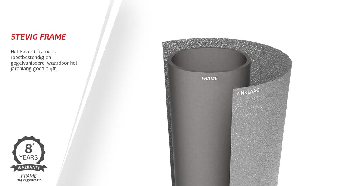 BERG Favorit InGround 380 Grey