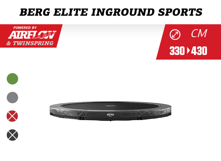 BERG Elite InGround 430 Grey
