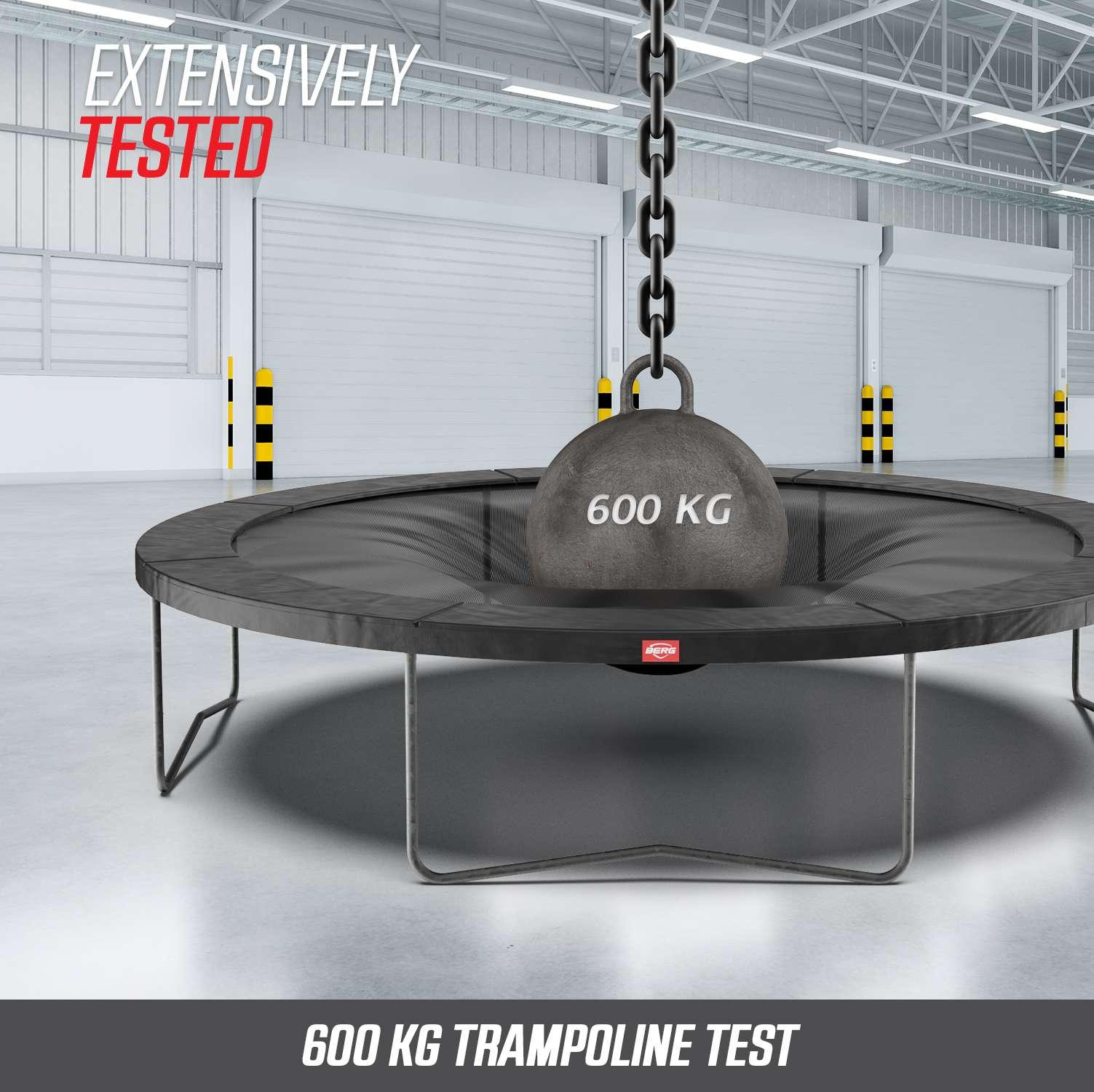BERG Trampoline InGround Favorit + Safetynet Comfort 200