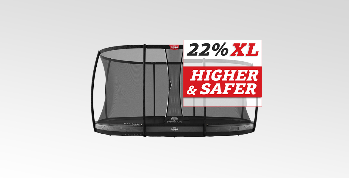 BERG Grand Elite InGround 520 Grey + Saf