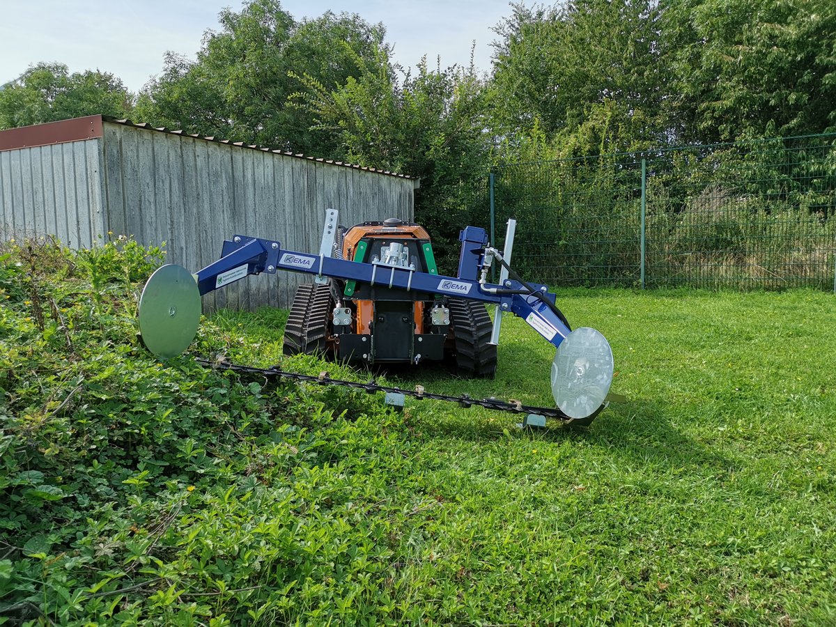KEMA frontmaaier (portaal) Kommunal Dubbelemessenbalk Bidux Hydraulische/PTO