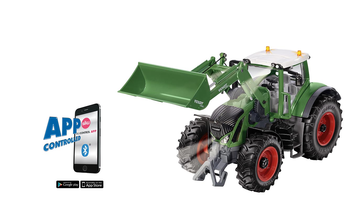 Fendt 933 Vario met voorlader en Bluetoo