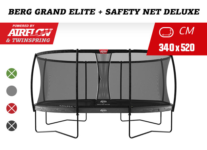 BERG Grand Elite Regular 520 Grey + Safe