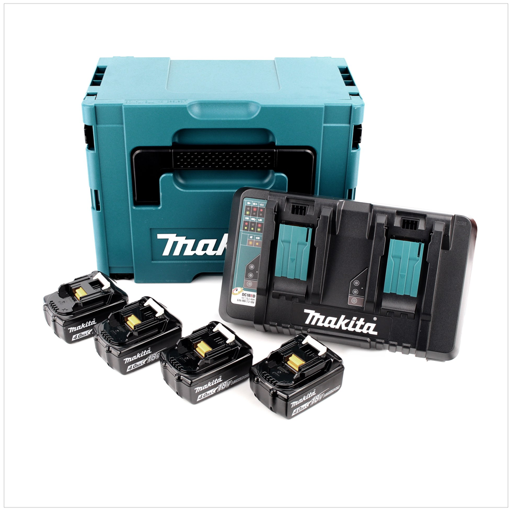 Makita Startset LXT  DC18RD + 4x BL1850B