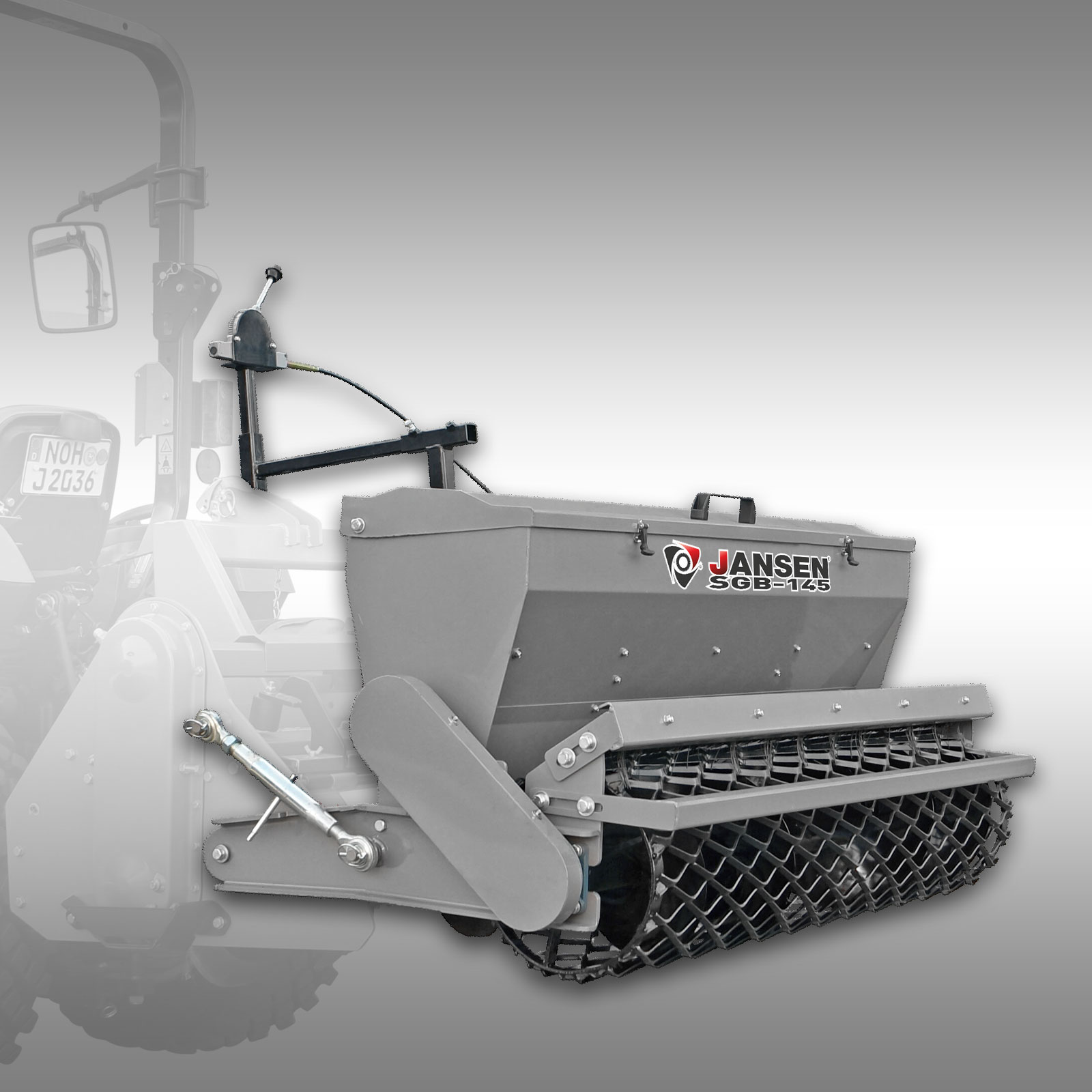 Jansen zaadbak SGB-145 voor UKF-145