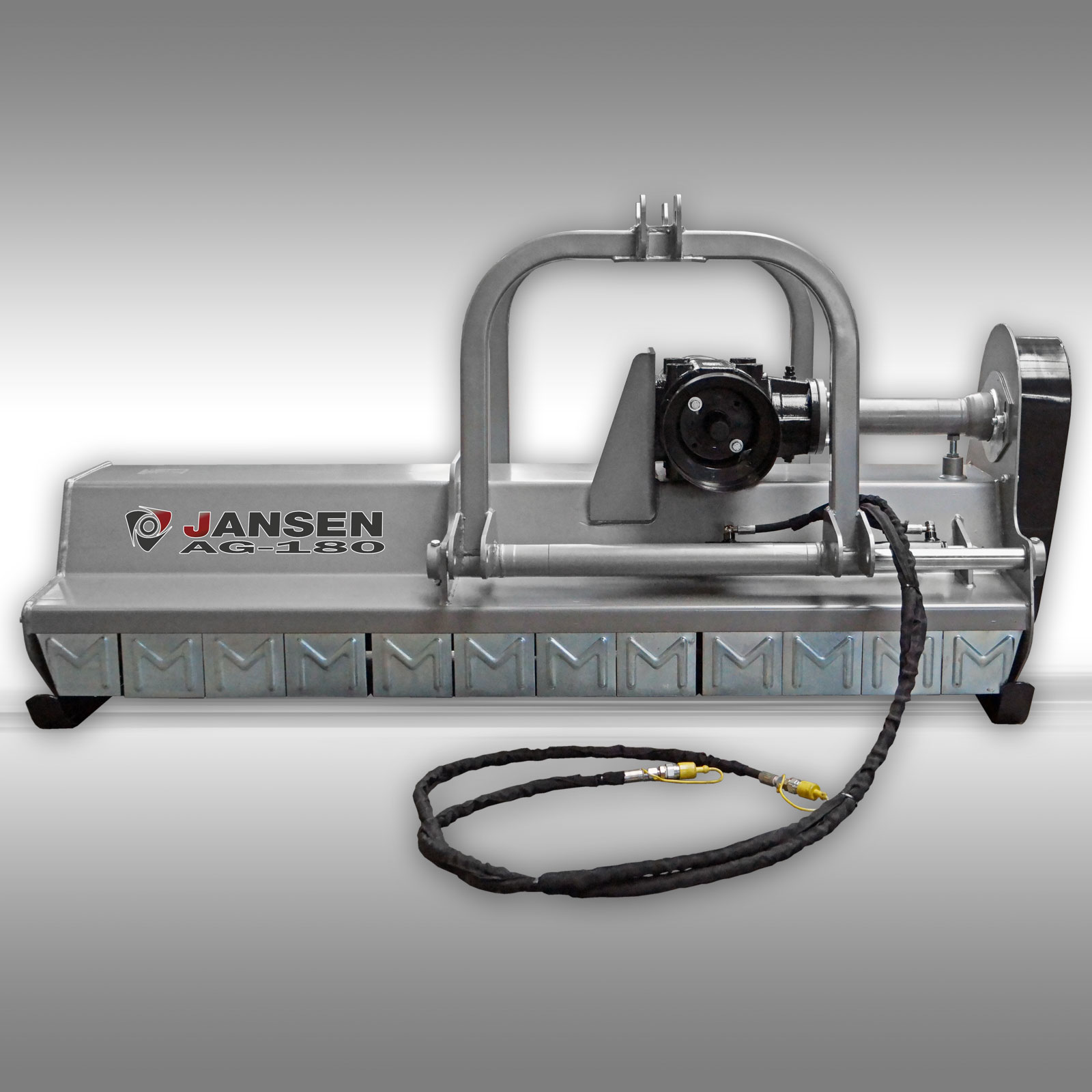 Jansen Klepelmaaier AG-220, 217cm PTO Side-shift voor+achter bev.