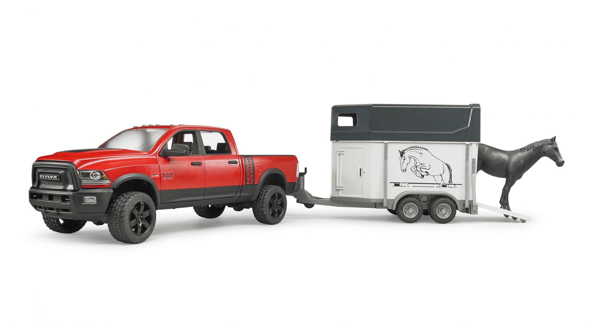 RAM 2500 Power wagon met paardentrailer