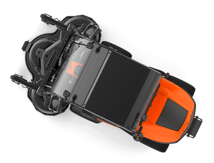 Husqvarna Frontmaaier P 525 DX (132/155cm maaidek) Cabine