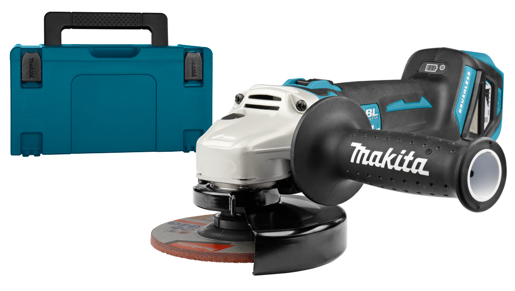 Makita 18 V Haakse slijper 125 mm DGA519ZJ