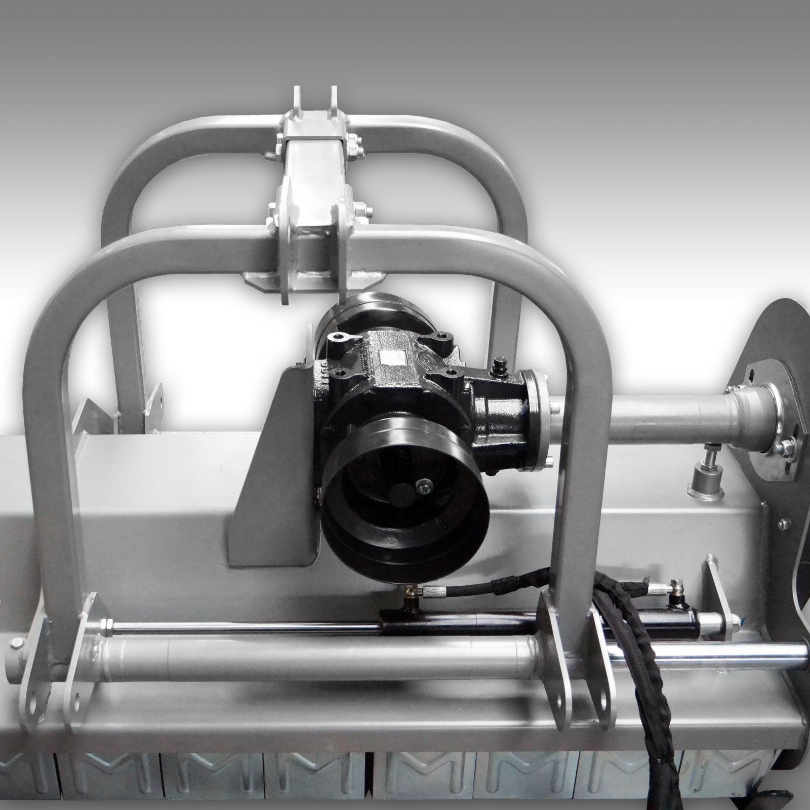 Jansen Klepelmaaier AG-220, 217cm PTO Side-shift voor+achter bev.