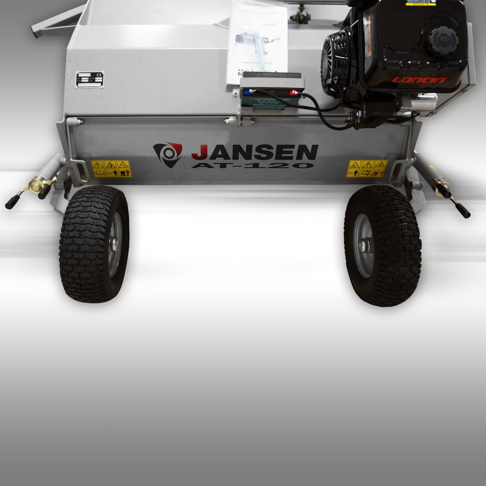 Jansen Klepelmaaier AT-120, 15 PK motor, 115cm, quad, ATV, UTV, tractor,