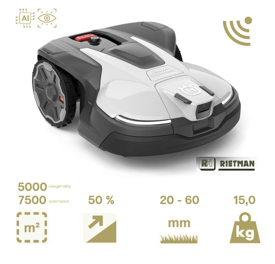 Husqvarna Automower® 450V NERA AI vision >7500 m² 
