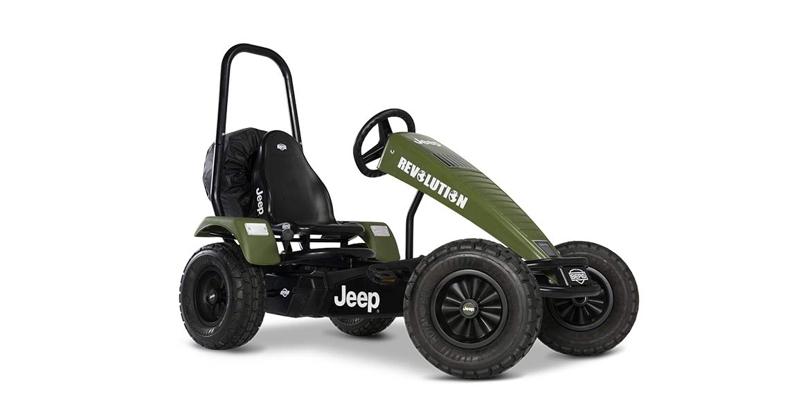 Jeep® Revolution pedal go-kart XXL E-BFR