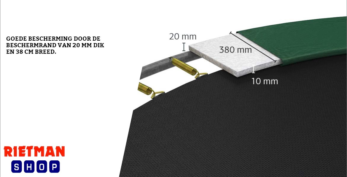 Favorit - Padding green 380 (12,5ft)