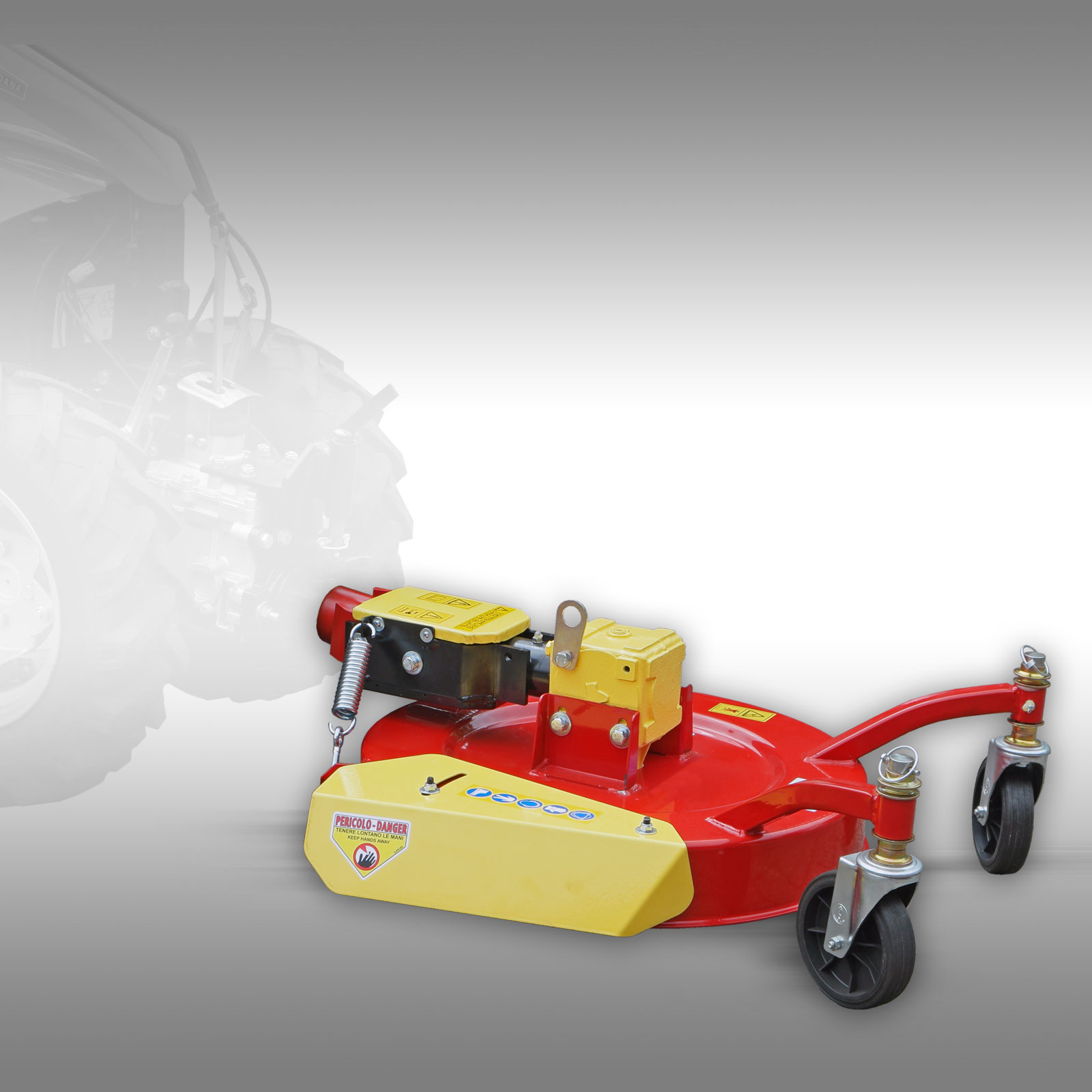 Klepelmaaier 60 cm voor Jansen MGT-800D 2-wieltractor