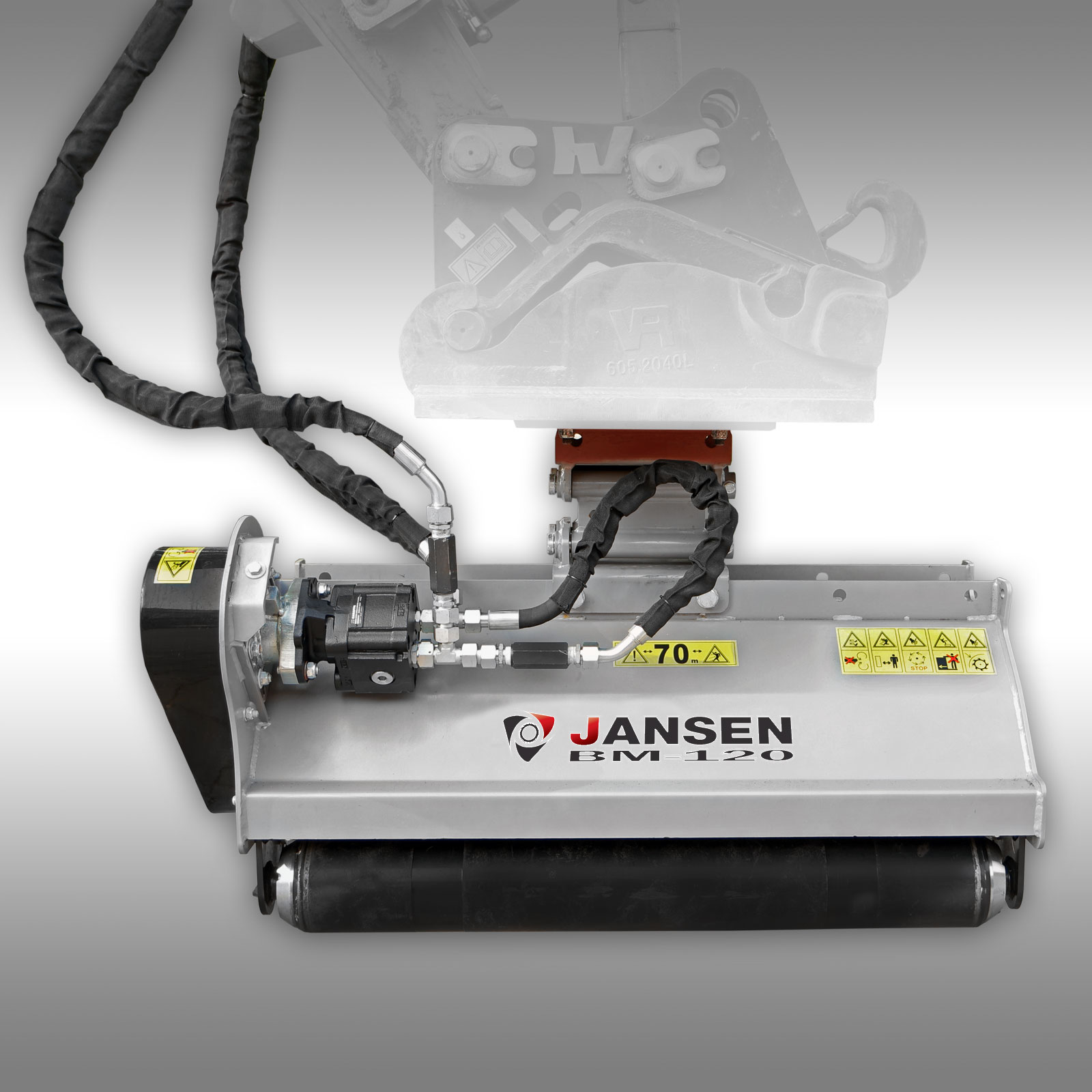 Kraanmaaier Jansen BM-120, hydraulisch,