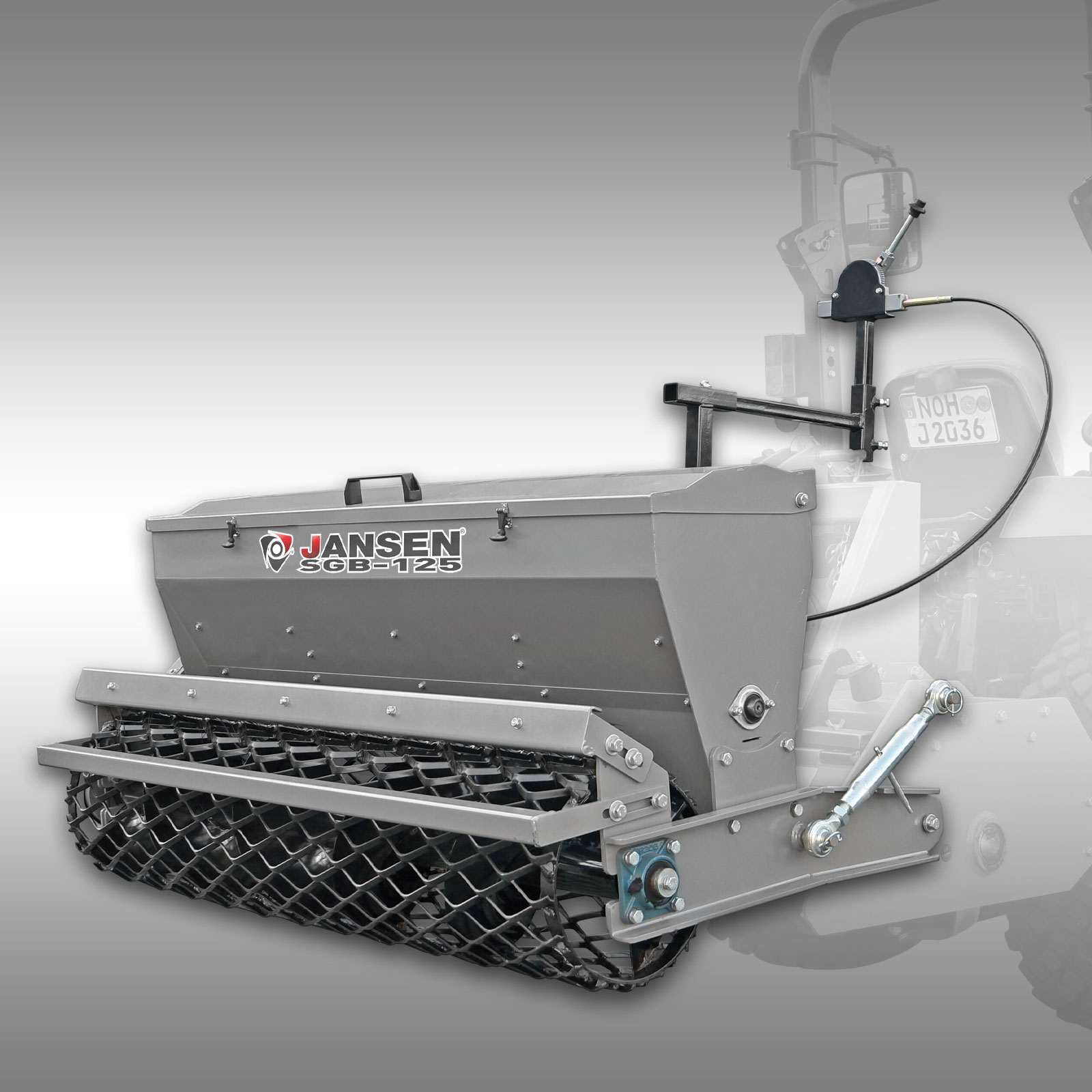Jansen zaadbak SGB-125 voor UKF-125