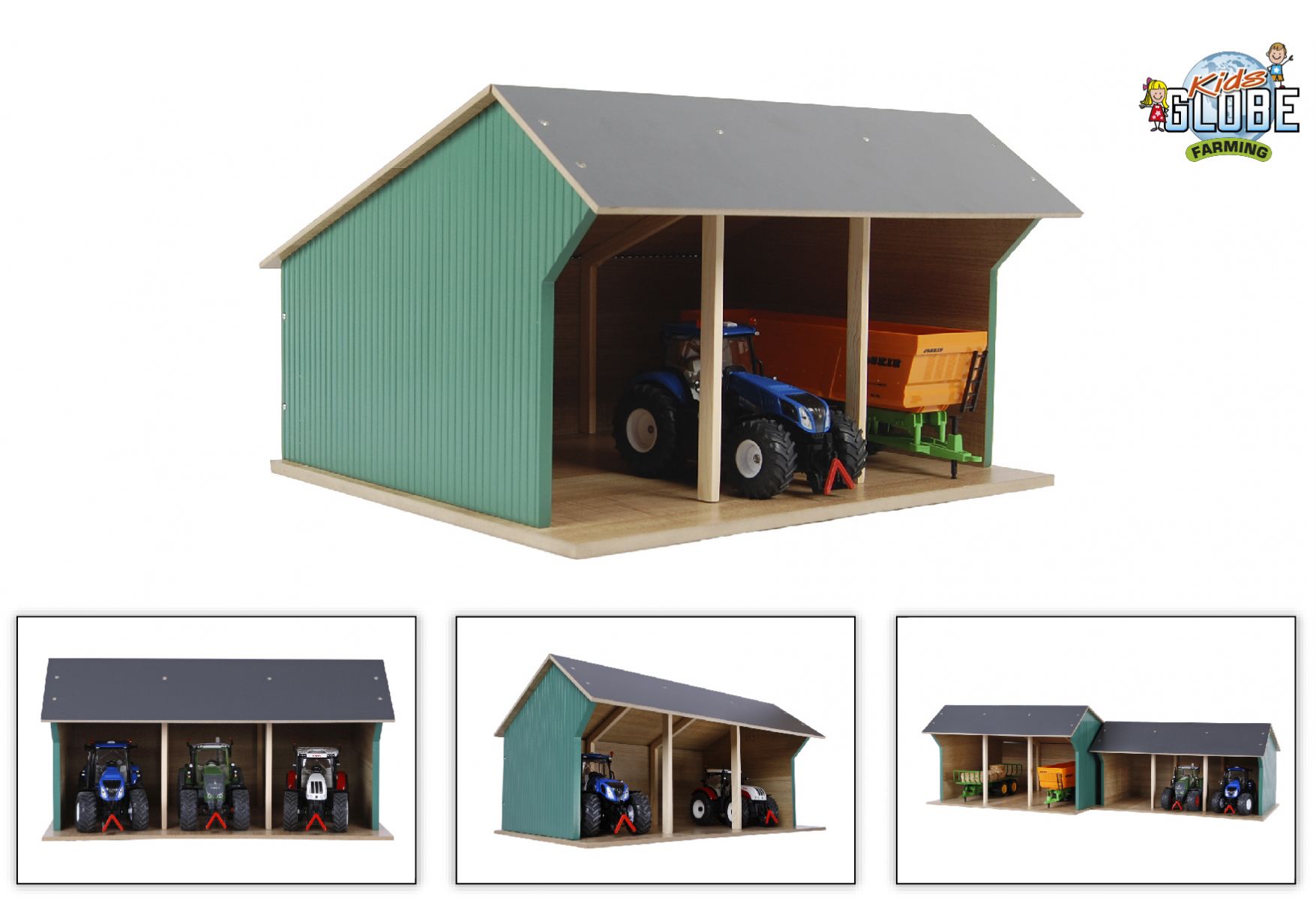 Kids Globe Landbouwloods klein 1:32