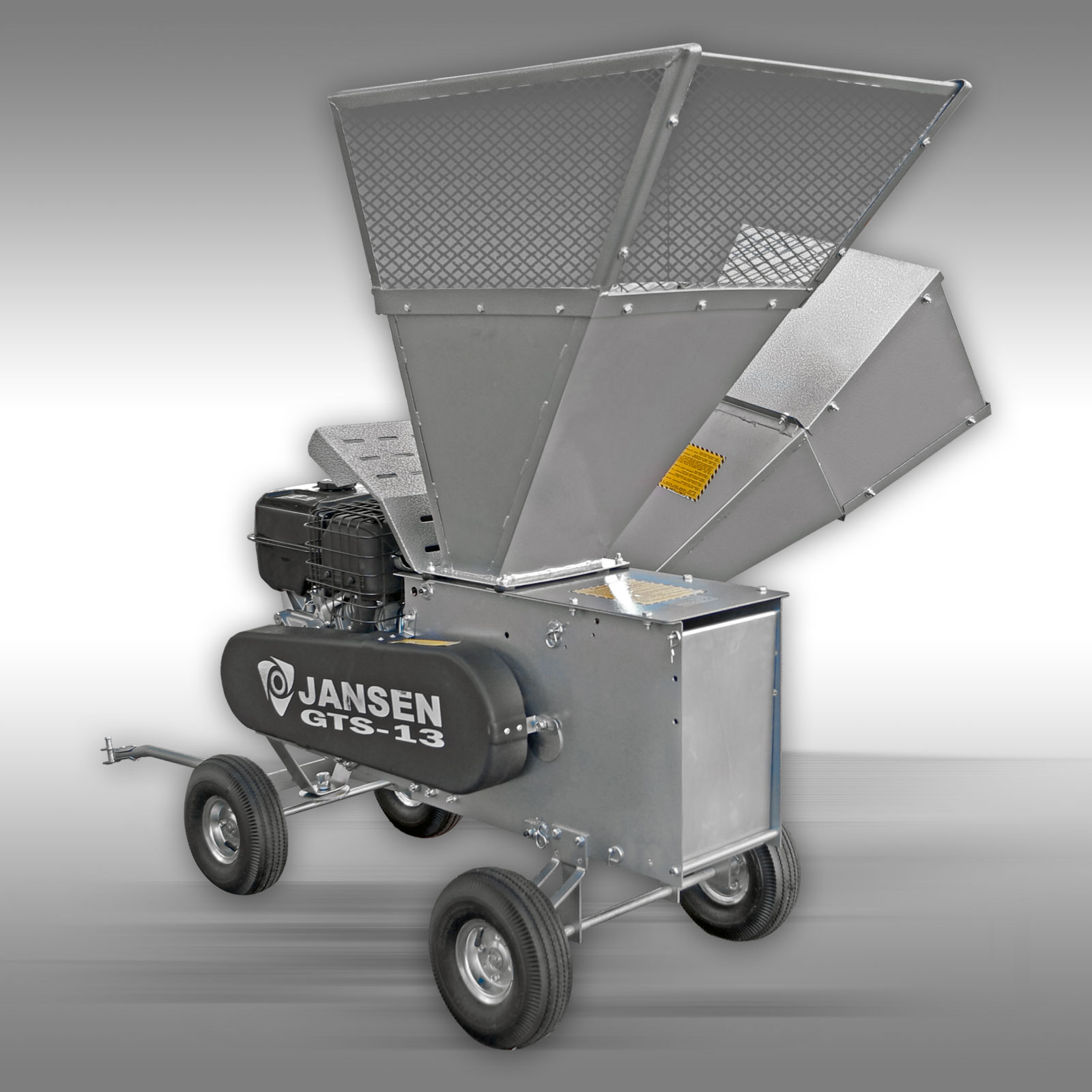 Jansen GTS-13 Hakselaar tuin/groenafval