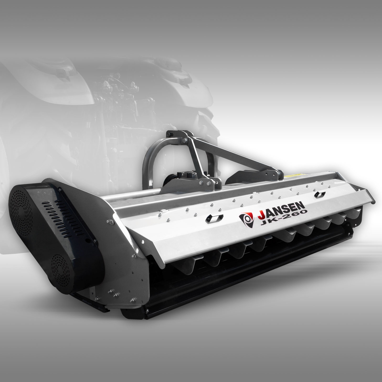 Jansen Klepelmaaier AT-120, 15 PK motor, 115cm, quad, ATV, UTV, tractor,