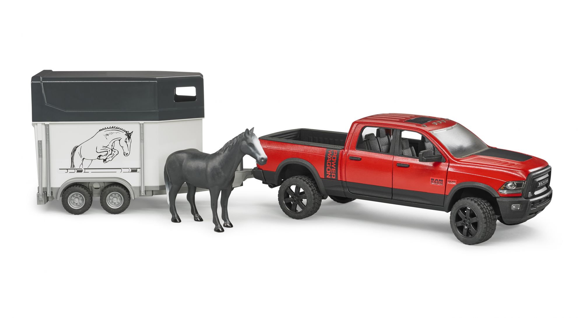 RAM 2500 Power wagon met paardentrailer