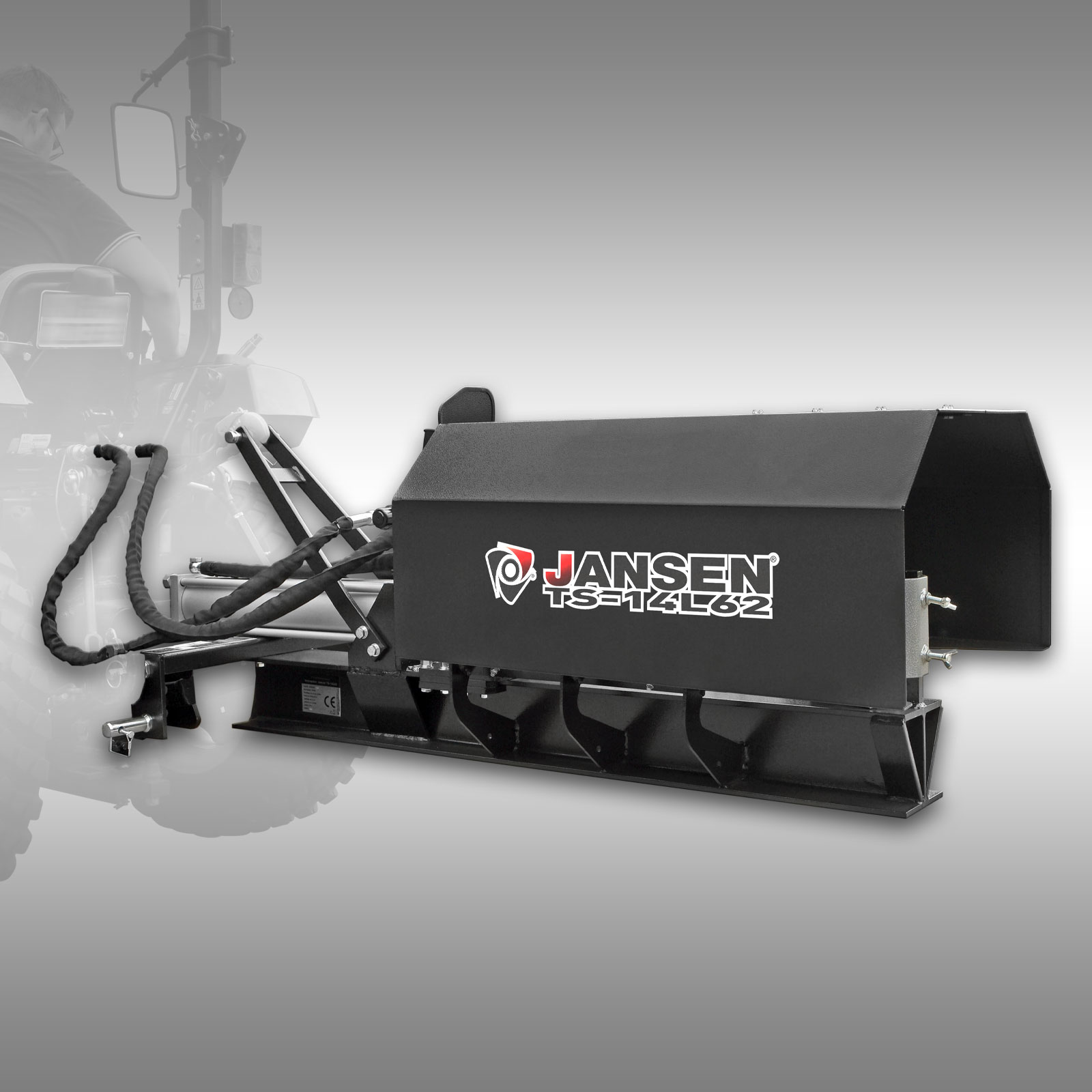 Jansen TS-14L62 kloofmach. 3p.