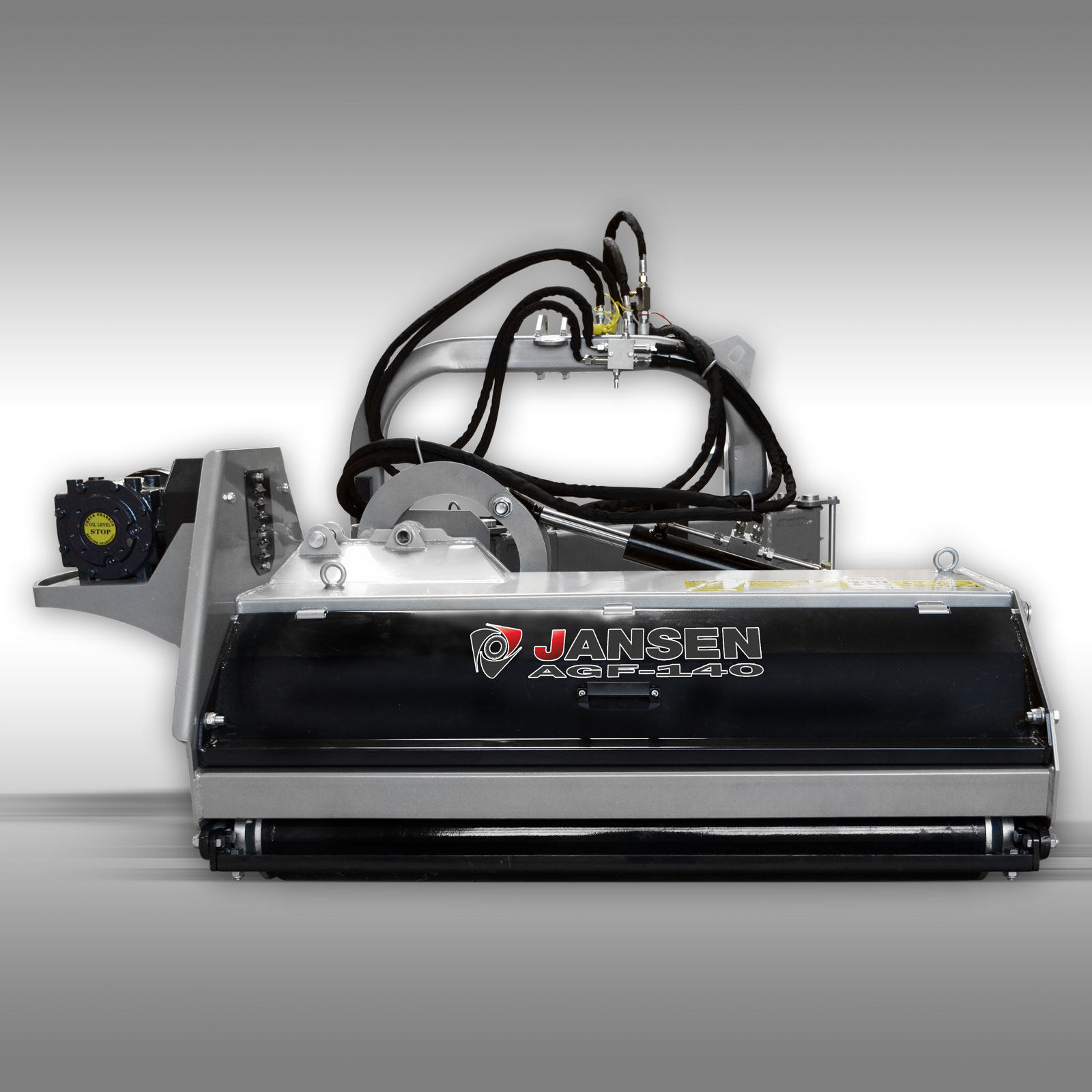 Jansen Klepelmaaier Bosmaaier AGF-140, 132cm PTO Side-shift (Verstek)