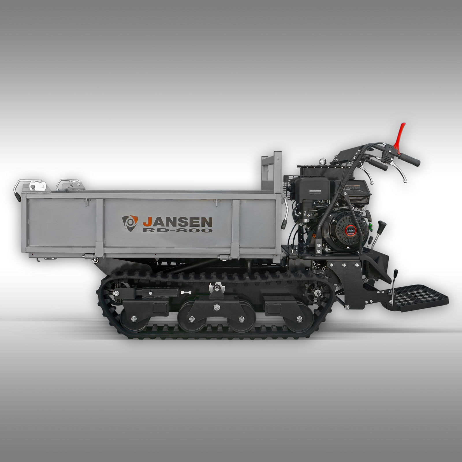 Jansen RD-800 rupsdumper hydr. kiepbak