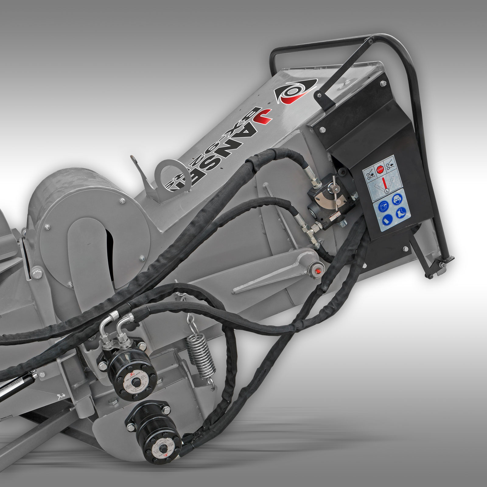 Jansen Houtversnipperaar BX-92RS, tuin- en groenafval hakselaar, 3-Punt hakselaar PTO