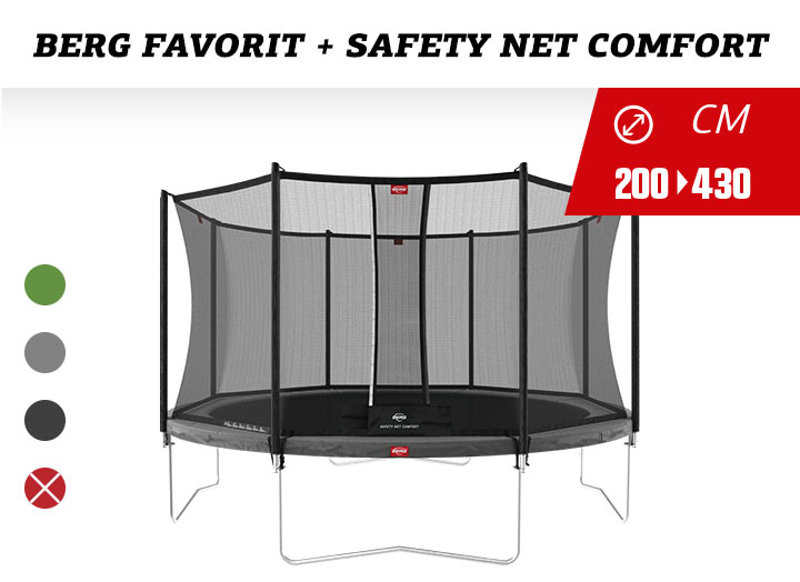 BERG Favorit Regular 430 Black + Safety